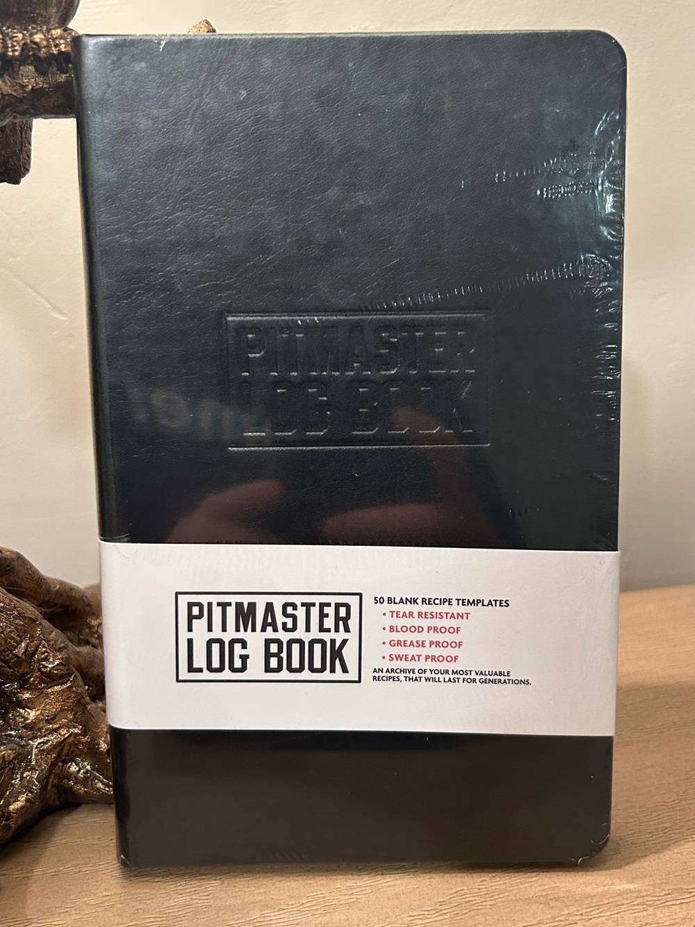 Pitmaster Log Book - Black Recipe Journal